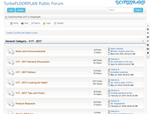 Tablet Screenshot of forums.turbofloorplan.com